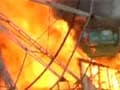 Fire in Hyderabad; 75 shops destroyed