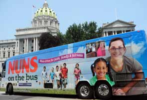 'Nuns on the Bus' taking America by storm