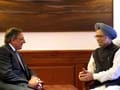 US Defence Secretary Panetta meets Prime Minister Manmohan Singh