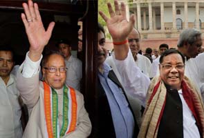 President Polls: Pranab, Sangma file nomination papers