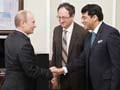 Russian president Putin meets chess king Viswanathan Anand for tea