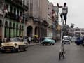 Cuban man's super-tall bike a new sight in Havana