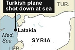 Syria says it shot down Turkish air force jet 