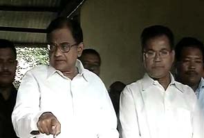 Chidambaram upset with huge convoy at Assam relief camps