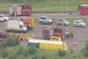 Smoker's aid behind UK bus search on freeway