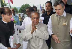 Presidential poll: Pranab Mukherjee in Jammu and Kashmir to drum up support