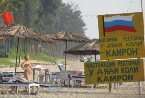 Menus, signages in Russian could be removed in Goa