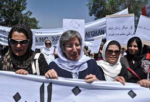 Afghan women protest over filmed execution