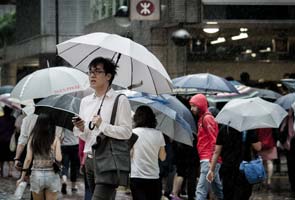 Hong Kong issues warning to citizens over typhoon