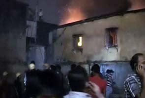 Fire at Kolkata's Barabazar cloth market