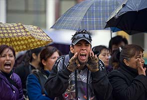 Protesters target Mexico television network as Olympics start 