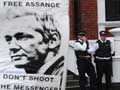 Julian Assange set to face world's media in London, risks arrest