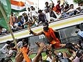 Baba Ramdev arrested after Delhi Police stops his march to Parliament