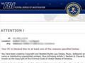 Online scammers using 'FBI message' to demand money