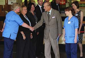 Prince Philip leaves hospital after treatment