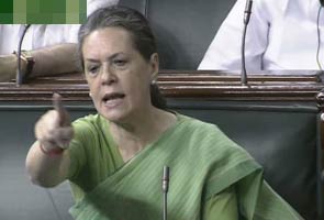 When an angry Sonia Gandhi showed rare agitation