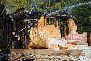 US mosque gutted in a suspected arson attack