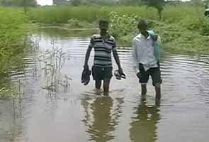 Villages in Bharatput district submerged after dam releases water