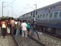 Train set on fire after nine students killed in Bihar accident