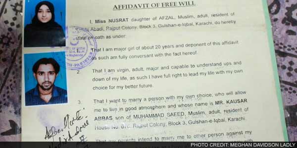 Defying parents, some Pakistani women risk all to marry whom they choose