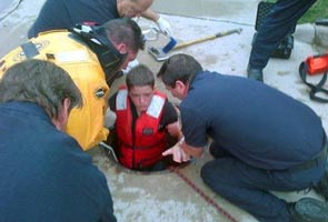 Ohio teen travels quarter of a mile through sewer