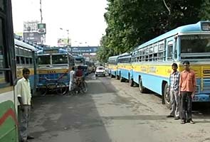Bus strike in West Bengal enters second day