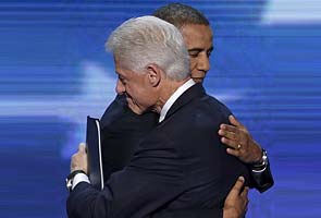 'Cool Obama burns for America', says Bill Clinton after nominating him 