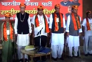 BJP national executive meeting begins, focus on UPA's 'misgovernance'