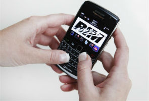 BlackBerry service down in Europe, Mideast, Africa