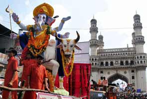 Ganesh immersions in Hyderabad amid tight security