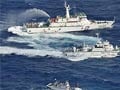 Japan fires water cannon to turn away Taiwan boats