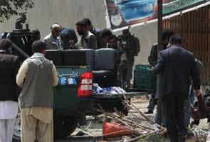 Six killed in suicide attack outside NATO headquarters in Kabul