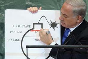 Benjamin Netanyahu says world must draw 'red line' for Iran
