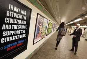 Inflammatory jihad ad debuts in New York City subway