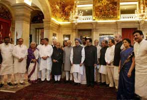 Cabinet reshuffle: UPA's Team 2014 takes charge