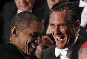 Mitt Romney, Barack Obama poke sharp fun at annual dinner