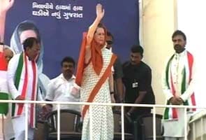 At Rajkot, Sonia Gandhi avoids tit-for tat with Narendra Modi: Highlights