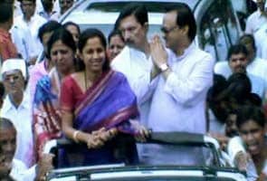 Love my brother, says Supriya Sule with Ajit Pawar by her side