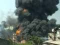 Major fire at a chemical factory in Thane