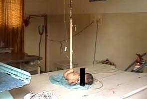 One-day-old baby girl dumped by a roadside drain in Andhra Pradesh