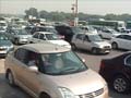 Gurgaon jam returns at toll plaza near Ambience Mall