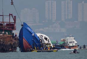 Six crew arrested over fatal Hong Kong ferry crash 