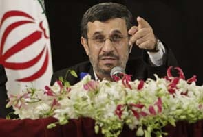 Iranian president Ahmadinejad calls Netanyahu's bomb prop 'childish'