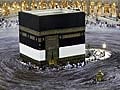On Eid, Muslim Haj pilgrims offer prayers in Mecca