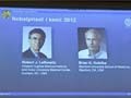 Robert Lefkowitz, Brian Kobilka win Nobel prize for Chemistry