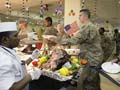 US troops in Afghanistan celebrate Thanksgiving