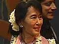 Aung San Suu Kyi visits villages in Andhra Pradesh