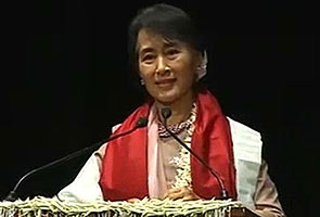 I feel myself partly a citizen of India, says Aung San Suu Kyi: Highlights