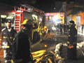 One injured, seven shops gutted in fire