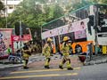 Three dead in Hong Kong bus crash: police